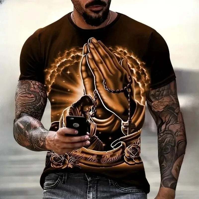 Camiseta Masculina Jesus BestyMan REF 655