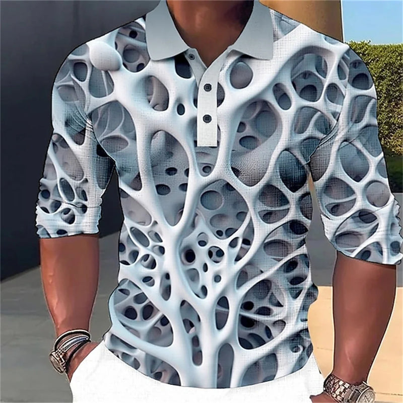 Camiseta 3D Detalhes Masculino BestyMan REF 618