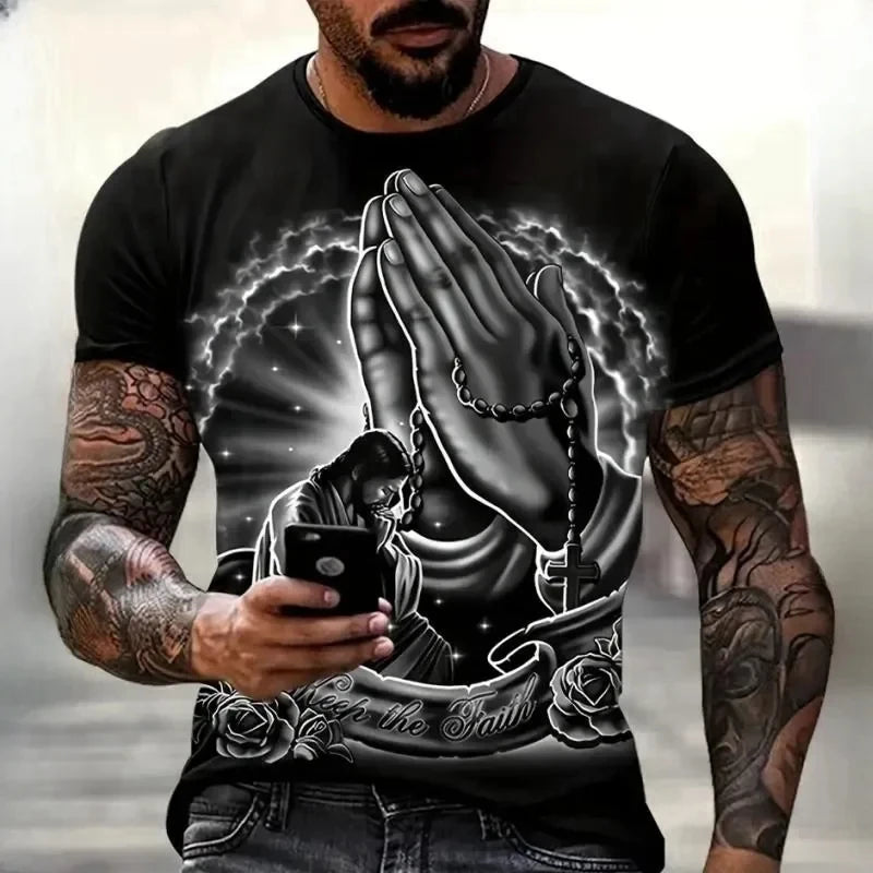 Camiseta Masculina Jesus BestyMan REF 655