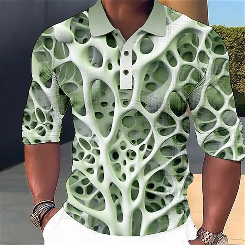 Camiseta 3D Detalhes Masculino BestyMan REF 618