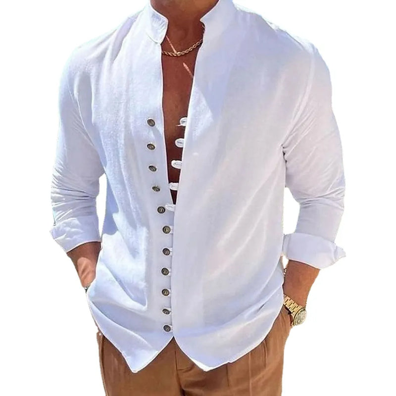 Camisa de Linho Masculina BestyMan REF 386