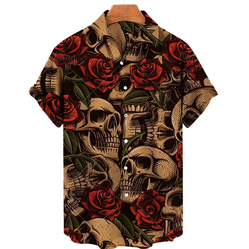 Camisa Crânio Masculina BestyMan REF 011