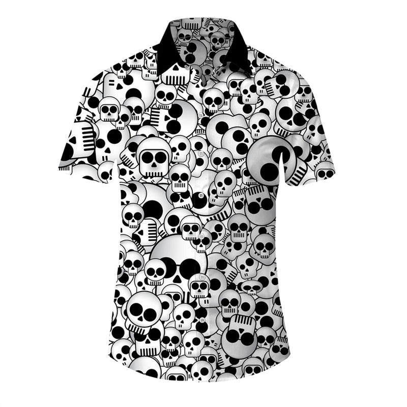 Camisa Crânio Masculina BestyMan REF 009